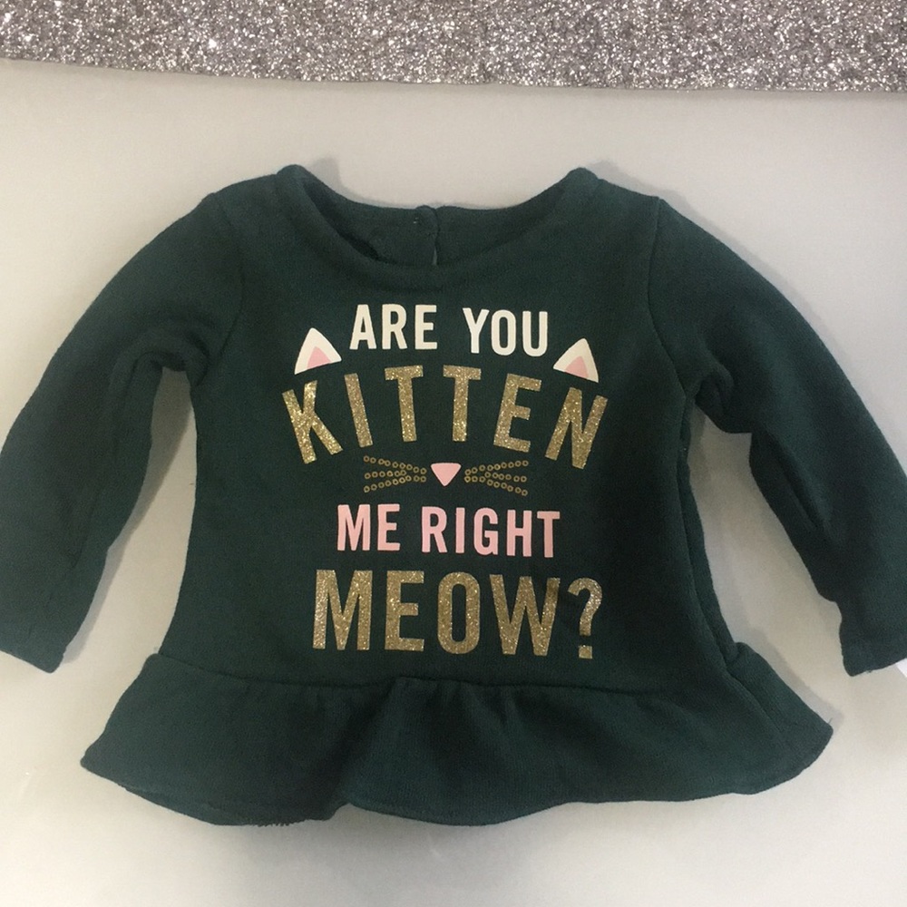 Adorable baby girl top